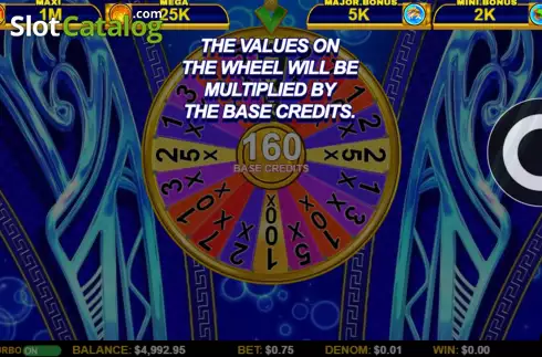 Οθόνη6. Ocean Spin Kingdom's Treasures Κουλοχέρης