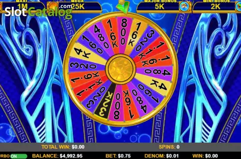 Οθόνη7. Ocean Spin Kingdom's Treasures Κουλοχέρης