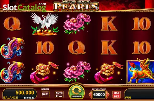 Οθόνη2. Dragon Treasure Pearls Κουλοχέρης