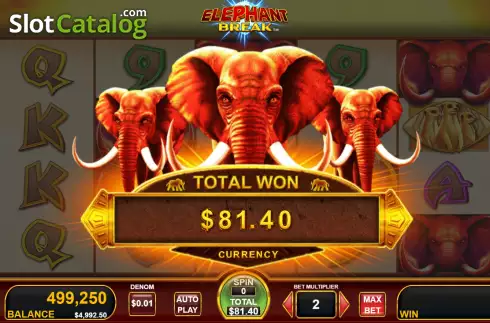 Οθόνη8. Elephant Break Κουλοχέρης