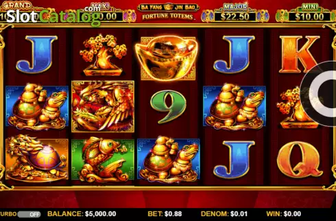 Οθόνη2. Ba Fang Jin Bao Fortune Totems Κουλοχέρης 