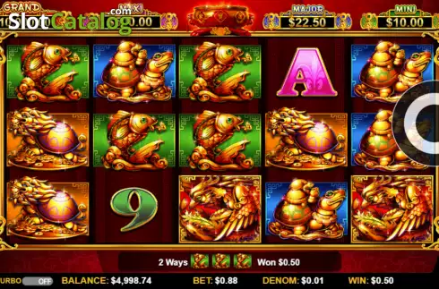 Οθόνη3. Ba Fang Jin Bao Fortune Totems Κουλοχέρης 