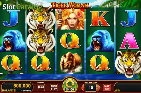 Οθόνη2. Tiger Woman Κουλοχέρης