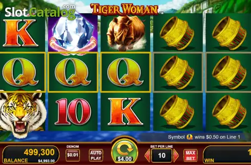 Οθόνη3. Tiger Woman Κουλοχέρης