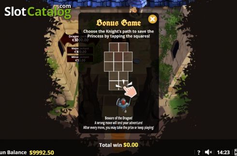 Οθόνη4. Dragon Slayer (Lady Luck Games) Κουλοχέρης