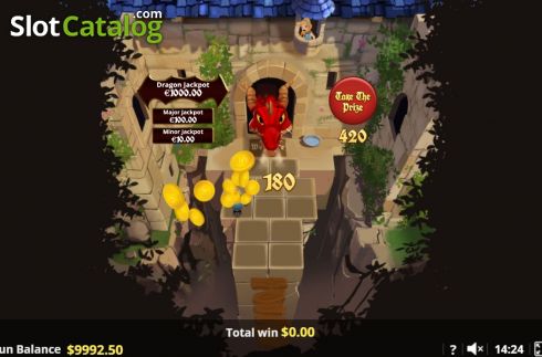 Οθόνη5. Dragon Slayer (Lady Luck Games) Κουλοχέρης