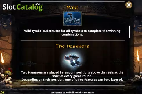 Οθόνη7. Valholl: Wild Hammers Κουλοχέρης