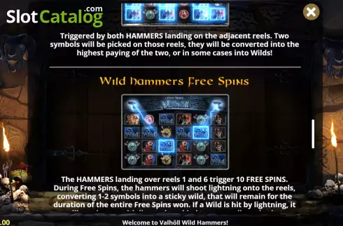 Οθόνη9. Valholl: Wild Hammers Κουλοχέρης