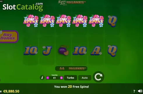 Οθόνη8. SpinJoy Society Megaways Κουλοχέρης