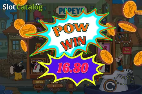 Οθόνη6. Popeye (Lady Luck Games) Κουλοχέρης