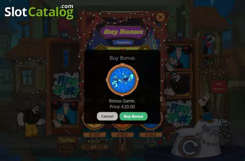 Οθόνη9. Popeye (Lady Luck Games) Κουλοχέρης