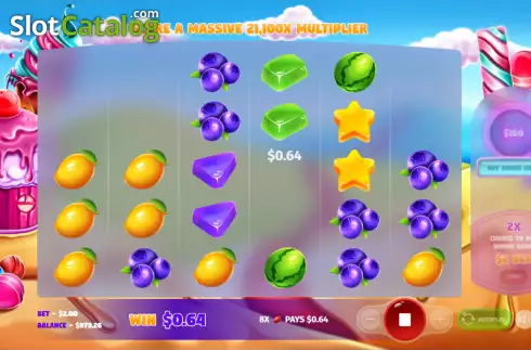 Οθόνη5. Candy Splash Κουλοχέρης