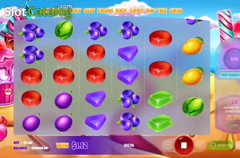 Οθόνη3. vBet Candy Splash Κουλοχέρης