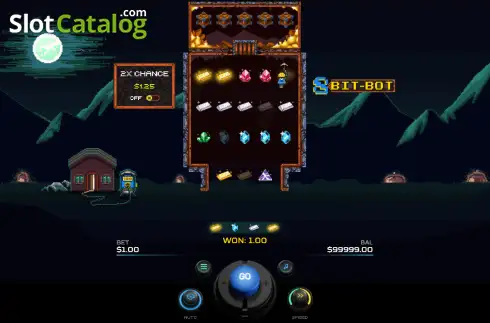 Οθόνη3. 8Bit Bot Κουλοχέρης