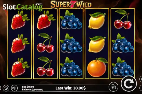 Οθόνη2. Super 7 Wild Κουλοχέρης 