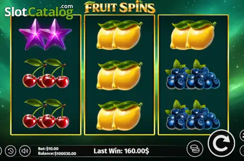 Οθόνη2. Fruit Spins Κουλοχέρης 