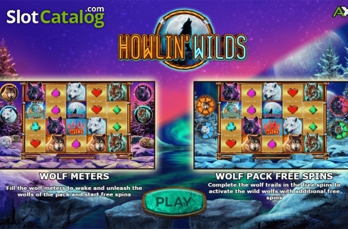 Οθόνη2. Howlin' Wilds Κουλοχέρης