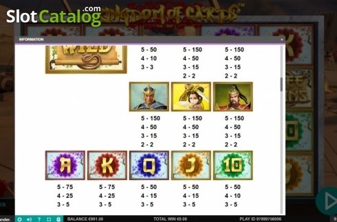Οθόνη8. Kingdom of Cards Κουλοχέρης