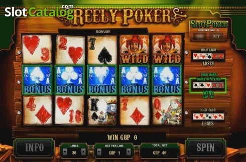 Οθόνη4. Reely Poker Κουλοχέρης 