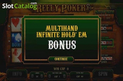 Οθόνη5. Reely Poker Κουλοχέρης 