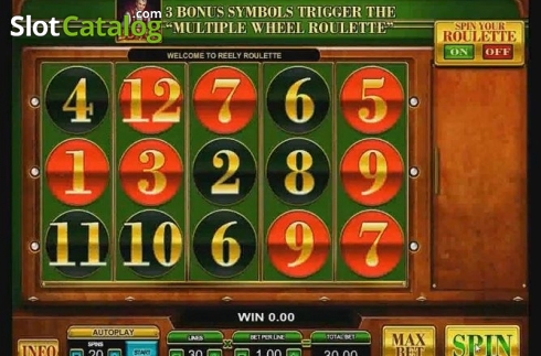 Οθόνη2. Reely Roulette Κουλοχέρης
