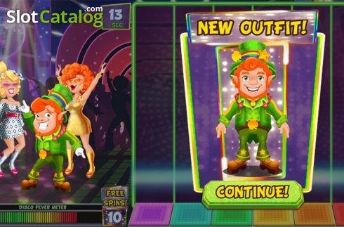 Οθόνη9. Barry the Disco Leprechaun Κουλοχέρης 