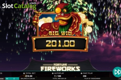 Οθόνη6. Fortune Fireworks Κουλοχέρης