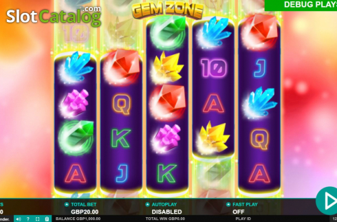 Οθόνη3. Gem Zone Κουλοχέρης