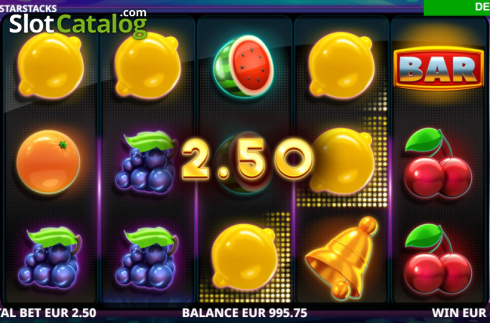 Οθόνη4. Starstacks Κουλοχέρης 