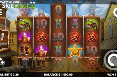 Οθόνη2. Wild West Zone Κουλοχέρης