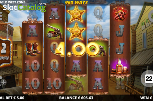 Οθόνη6. Wild West Zone Κουλοχέρης