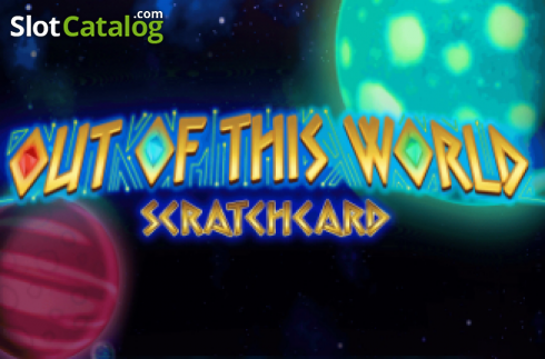 Out Of This World Scratchcard Λογότυπο Out Of This World Scratchcard Λογότυπο