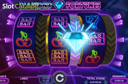 Οθόνη4. Diamond Fortunes Κουλοχέρης