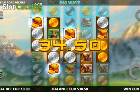 Οθόνη4. Silk Road Riches Κουλοχέρης 