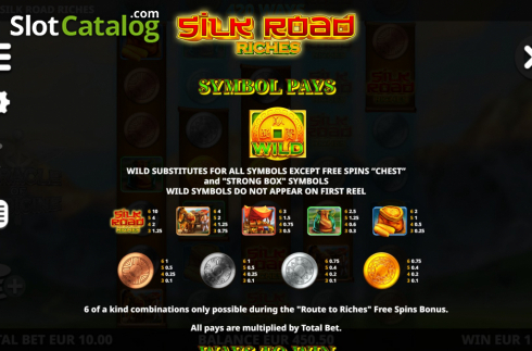 Οθόνη7. Silk Road Riches Κουλοχέρης 