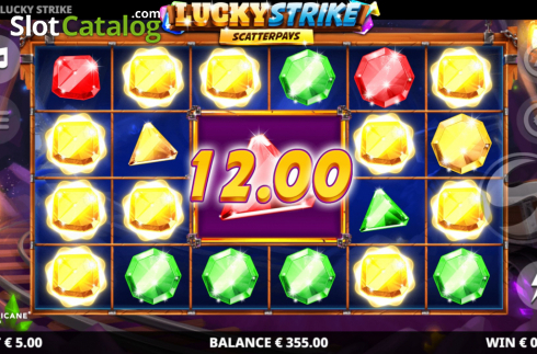 Οθόνη5. Lucky Strike (Leander Games) Κουλοχέρης