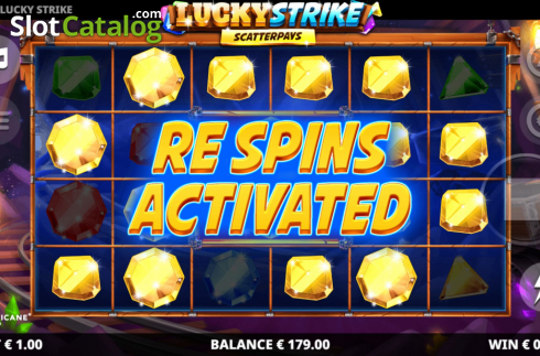 Οθόνη4. Lucky Strike (Leander Games) Κουλοχέρης