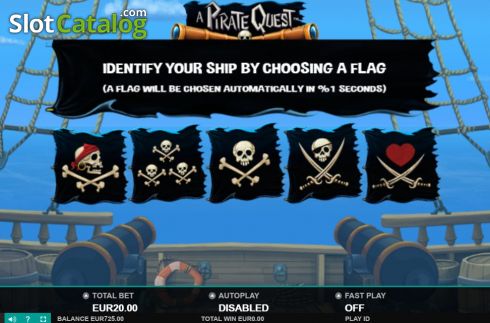 Οθόνη2. A Pirate Quest (Leander Games) Κουλοχέρης