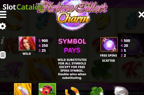 Οθόνη6. Fortune Tellers Charm Κουλοχέρης