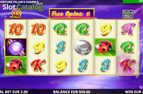 Οθόνη8. Fortune Teller's Charm 6 Κουλοχέρης