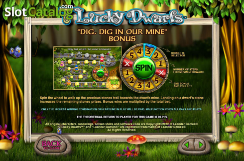 Οθόνη8. 7 Lucky Dwarfs Κουλοχέρης