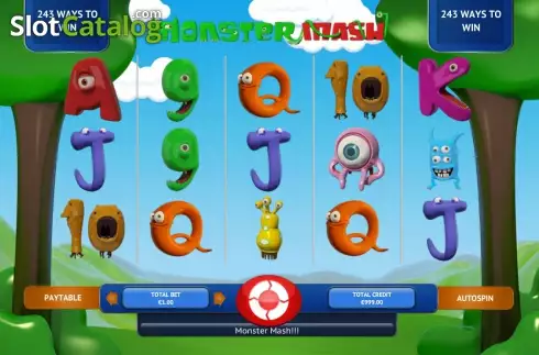 Ροδέλες. Monster Mash Κουλοχέρης