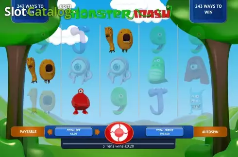 Κερδίστε παρουσίαση. Monster Mash Κουλοχέρης