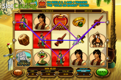 Οθόνη7. AliBaba and the 40 Thieves Κουλοχέρης