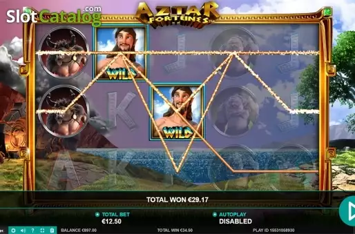 Οθόνη7. Aztar Fortunes Κουλοχέρης