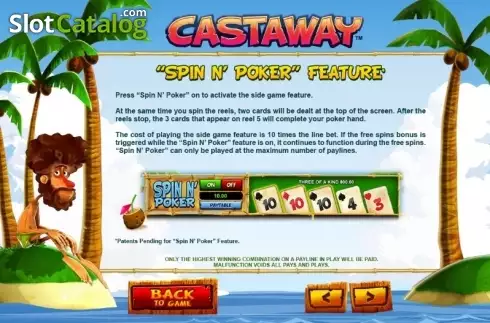 Οθόνη8. Castaway Κουλοχέρης
