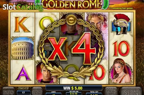 Οθόνη3. Golden Rome Κουλοχέρης 