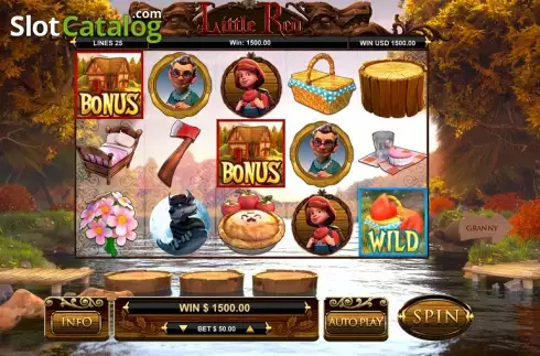 Οθόνη2. Little Red (Leander Games) Κουλοχέρης