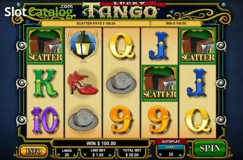 Οθόνη4. Lucky Tango Κουλοχέρης 