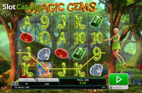 Οθόνη8. Magic Gems (Leander Games) Κουλοχέρης
